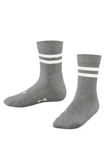 Socken Falke "Dynamic", M&auml;dchen, Gr. 31-34, grau (leuchtendes heather (3223)), Obermaterial: 90% Baumwolle CO. 9% Polyamid PA. 1% Elasthan EL., Socken Socken