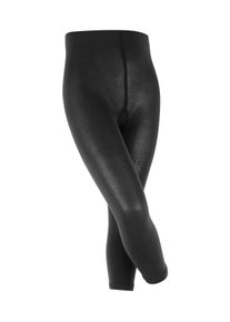 Feinstrumpfleggings Falke "Cotton Touch", M&auml;dchen, Gr. 110-116, schwarz (schwarz (3000)), Obermaterial: 55% Baumwolle CO. 37% Polyamid PA. 8% Elasthan EL., Strumpfhosen Feinstrumpfleggings