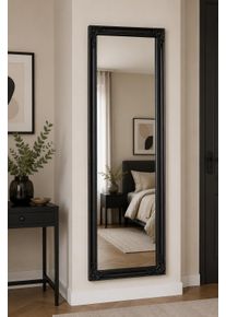 Spiegel OTTO HOME "King, in 3 Gr&ouml;&szlig;en, auch als Ganzk&ouml;rperspiegel", schwarz, B:60cm H:150cm T:6cm, Glas, Spiegel, Spiegel, Wandspiegel mit aufwendigen Verzierungen