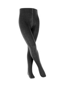 Feinstrumpfhose Falke "Family", M&auml;dchen, Gr. 152-164, grau (anthra.mel (3080)), Obermaterial: 94% Baumwolle CO. 4% Polyamid PA. 2% Elasthan EL., Strumpfhosen Feinstrumpfhose