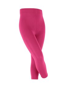 Feinstrumpfleggings Falke "Cotton Touch", M&auml;dchen, Gr. 80-92, lila (fuchsia (8856)), Obermaterial: 55% Baumwolle CO. 37% Polyamid PA. 8% Elasthan EL., Strumpfhosen Feinstrumpfleggings