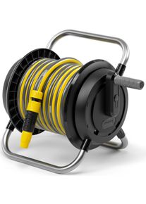 K&auml;rcher Schlauchwagen K&Auml;RCHER "HR 2.10 Set", schwarz, B:47,5cm H:35cm T:30cm, Kunststoff, Metall, Schlauchtrommeln, Schlauchwagen