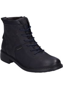 Stiefelette Josef Seibel "Selena 50, ocean", Damen, Gr. 40, blau (ocean), Obermaterial: 100% Rindsleder Leather cow., Schuhe Stiefelette