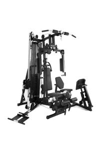 Kraftstation Finnlo BY HAMMER "Autark 2500", schwarz (anthrazit, schwarz), KraftstationenB:320cm H:215cm L:205cm, Kraftstation, max. Benutzergewicht 120 kg, max. Trainingsgewicht 100 kg, B:320cm H:215cm L:205cm