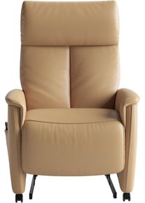 Sit & More TV-Sessel SIT & MORE "Cremona Comfort Plus", cappuccino, B:87cm H:121cm T:89cm, Sessel, TV-Sessel, bis 200 Kg belastbar, mit Herz-Waage Funktion