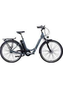 Z&uuml;ndapp E-Bike Z&Uuml;NDAPP "Z517" Gr. 48, grau (basaltgrau), Elektrofahrr&auml;der, 48cm, 28 Zoll (71,12cm), E-Bike, E Bike Damenfahrrad 28 Zoll 155 - 190 cm mit 7 Gang Nabenschaltung
