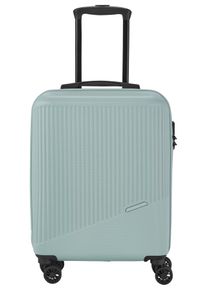 Hartschalen-Trolley Travelite "BALI Reisekoffer Hartschale", Damen, Gr. B/H/T: 39cm x 55cm x 20cm 34 l, gr&uuml;n (mint), ABS, unifarben, Basic, Koffer Hartschalen-Trolley, TSA-Schloss &ndash; robustes Reisegep&auml;ck