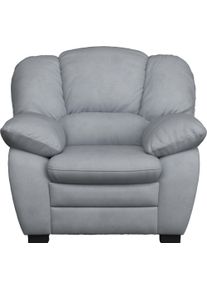 Sessel COTTA "SESSEL", smoke, B:109cm H:88cm T:92cm, 100% Polyester, Sessel, Sessel, Polstergarnitur, auch als Set erh&auml;ltlich