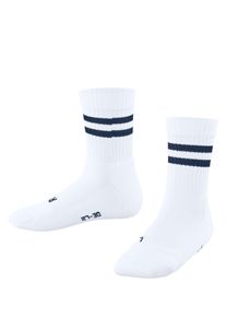 Socken Falke "Dynamic", M&auml;dchen, Gr. 27-30, wei&szlig; (wei&szlig; (2006)), Obermaterial: 90% Baumwolle CO. 9% Polyamid PA. 1% Elasthan EL., Socken Socken