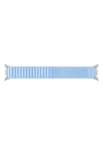 Samsung Smartwatch-Armband "Fabric Band (M/L) f&uuml;r Galaxy Watch9 und Watch8", blau, Uhrenarmb&auml;nder, Smartwatch-Armband