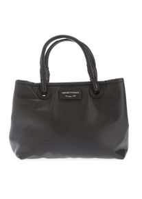 Emporio Armani Tote-tas van kunstleer (Zwart)