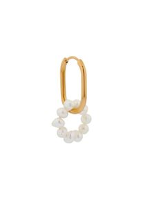 Label Kiki Oval pearl hoop