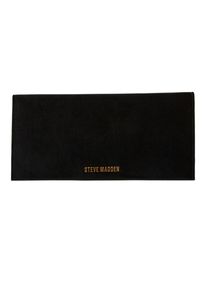 Steve Madden Gladde clutch voor dames (Zwart)