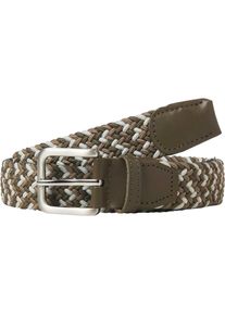 Jack And Jones Gevlochten riem met verenbroche (Bos)