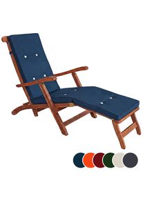 Detex Auflage Sonnenliege Blau 184,5x43x5cm