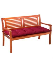 Detex Bankauflage Dunkelrot 110x50x8cm