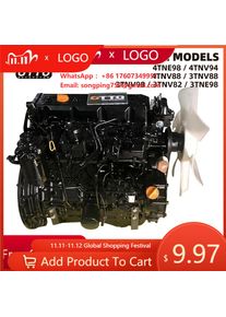 OTTO Original 4TNE98 4TNV94 4TNV88 3TNV88 3TNV98 3TNV82 3TNE98 Engine Assembly 4 Cylinder Motor Engine Assy Suitable for YANMAR