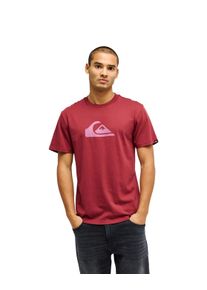 T-Shirt Quiksilver "Ev Comp Logo", Herren, Gr. L, oxblood rot, Obermaterial:100% Baumwolle, Shirts T-Shirt