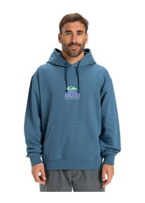 Hoodie Quiksilver "APOG Heritage", Herren, Gr. XS, blau (real teal), Obermaterial: 100% Baumwolle., Sweatshirts Hoodie