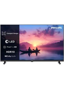 Philips LED-Fernseher "24PHS6050/12", Energieeffizienz: E, schwarz, 24 &Prime;, Fernseher, LED-Fernseher