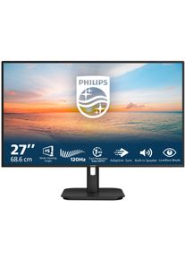 Philips LED-Monitor "27E1N1200A", Energieeffizienz: E, schwarz, B:61,7cm H:35,7cm T:4,6cm, Monitore, LED-Monitor