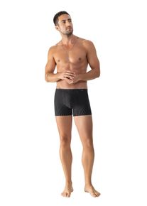 Shorty Mey, Herren, Gr. 8, schwarz-wei&szlig; (schwarz), Single Jersey, Obermaterial: 94% Baumwolle, 6% Elasthan, Homewear-Sets Shorty