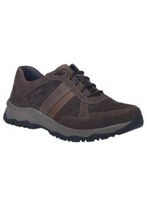 Schn&uuml;rschuh Josef Seibel "Leroy 56", Herren, Gr. 47, braun (dunkelbraun), Kalbsleder, Nubukleder, Schuhe Schn&uuml;rschuh, Freizeitschuh, Komfortschuh mit TEX-Ausstattung, Weite H (sehr weit)