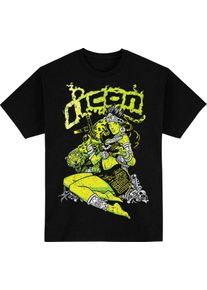Icon Aztec Nine, maglietta , colore: Nero/Giallo/Verde , dimensione: XXL