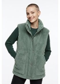 Pl&uuml;schweste Only "ONLBARI LIFE TEDDY WAISTCOAT OTW", Damen, Gr. XS, l.pad, Pl&uuml;sch, Obermaterial: 100% Polyester, unifarben, normal, Westen Pl&uuml;schweste, Kunstfaser