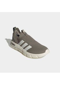 Walkingschuh adidas Sportswear "CLOUDFOAM FLEX SOCK", Herren, Gr. 48, braun (clay, sanftes wei&szlig;, olive strata), Textil, Schuhe Walkingschuh