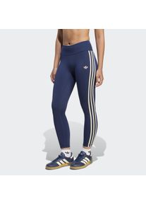 Trainingstights adidas Performance "OG SP LEG 7/8", Damen, Gr. XXL, N-Gr, blau (night indigo, normal, gr.), Obermaterial: 73% Polyester, 27% Elasthan, 7/8-L&auml;nge, Hosen Trainingstights