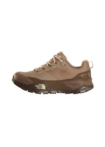 Trailrunningschuh The North Face "W OFFTRAIL HIKE GORE-TEX", Damen, Gr. 41, garnet, smokey braun, Synthetik, Schuhe Trailrunningschuh, wasserdicht, atmungsaktiv, mit Gummilaufsohle