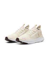 Laufschuh Puma "SOFTRIDE SYMMETRY FUZION WNS", Damen, Gr. 41, warm wei&szlig;, alpine snow, mauve glow, Textil, Schuhe Laufschuh, f&uuml;r dynamische Laufeinheiten, aus Funktions-Mesh, atmungsaktiv