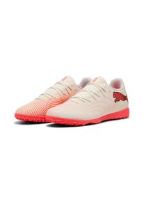 Fu&szlig;ballschuh Puma "FUTURE 9 PLAY TT", Gr. 47, sugarot almond, Puma wei&szlig;, ultra rot, Puma schwarz, Synthetik, Schuhe Fu&szlig;ballschuh, f&uuml;r synthetische Hartpl&auml;tze