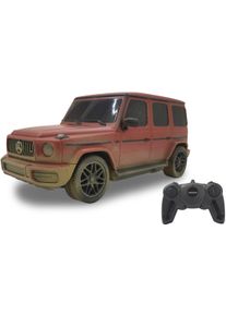 RC-Auto Jamara "Mercedes-AMG G 63 1:24 Muddy 2,4GHz", rot, Fernlenkfahrzeuge, KinderB:7cm H:8cm, Kunststoff, RC-Auto, B:7cm H:8cm