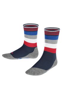 Socken Falke "Active Fox", M&auml;dchen, Gr. 19-22, blau (space blau (6116)), Obermaterial: 44% Baumwolle CO. 32% Polyamid PA. 24% Polypropylen PP., Socken Socken