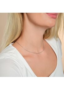 Adelia&acute;s Gliederkette ADELIA&acute;S "Unisex Halskette &iquest; Ankerkette aus 925 Silber 42 cm" Gr. 42, silber, Halsketten, Jungen, Blacklist, Gliederkette