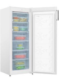 Amica Gefrierschrank "GS 15470 W", Energieeffizienz: E, silber (wei&szlig;), B:54cm H:144cm T:59,7cm, Gefrierschr&auml;nke, Gefrierschrank