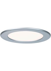 Paulmann LED Panel "LED Einbaupanel rund 170mm 11,1W 2.700K", grau (chromfarben), 1, &Oslash; 17cm H: 0,5cm, 1 Stk., Leuchten, LED Einbaupanel rund 170mm 11,1W 2.700K, LED Panel