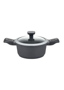 Kochtopf GSW "Easy Click", schwarz, &Oslash;:20cm, T&ouml;pfe, Kochtopf, abnehmbarer Griff, Induktion
