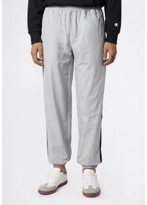 Trainingshose Champion "SPORTWEAR CUFFED PANTS Slim Fit", Jungen, Gr. XXL, N-Gr, grau (hbmt, nny), Obermaterial: 88% Polyamid, 12% Elasthan, Hosen Trainingshose, mit B&uuml;ndchen f&uuml;r sicheren Sitz und sauberen Beinabschluss