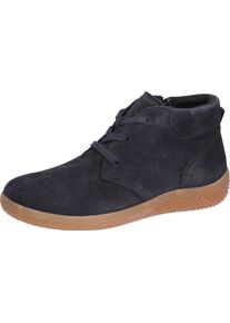 Waldl&auml;ufer Stiefelette WALDL&Auml;UFER "K-Roya", Damen, Gr. 8 (42), nachtblau, Veloursleder, Basic, Schuhe Stiefelette, Komfortboots, Casualboots in Bequemweite K = extraweit