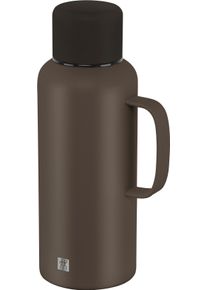Thermoflasche Zwilling "Thermo Plus", chocolate, H:27,3cm, Edelstahl, Trinkflaschen, Thermoflasche, Edelstahl, Doppelwandig, Auslaufsicher