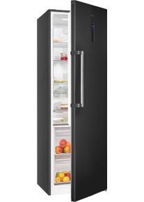 Exquisit K&uuml;hlschrank "KS360-V-HE-040C", Energieeffizienz: C, inoxlook, az, Rechtsanschlag, wechselbar, K&uuml;hlschr&auml;nke, Nie wieder abtauen: Vollraum-K&uuml;hlschrank mit No-Frost & LED, K&uuml;hlschrank