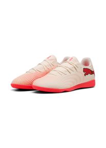 Fu&szlig;ballschuh Puma "FUTURE 9 PLAY IT", Gr. 44,5, sugarot almond, Puma wei&szlig;, ultra rot, Puma schwarz, Synthetik, Schuhe Fu&szlig;ballschuh, f&uuml;r Halle und Stra&szlig;e