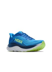 Laufschuh Hoka One One "Clifton 11", Herren, Gr. 47, blau (virtual blau, soft cobalt), Synthetik, Textil, Schuhe Laufschuh, hoher D&auml;mpfungsgrad, leicht profiliertes Laufsohlenprofil