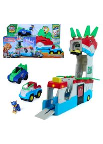 Spielwelt Spin Master "PAW Patrol: Der Dino Film, 2-in-1 Mobiles Dino-Hauptquartier", bunt, Spielfigurenwelten, KinderH:56cm, Spielwelt, mit Licht- & Soundeffekten, H:56cm