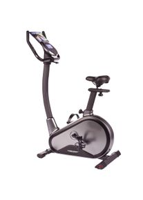 Ergometer Christopeit Sport "EM 8000", schwarz (schwarz, grau), Heimtrainer, ohne Unterlegmatte, Ergometer, 150 kg max. Benutzergewicht, Fahrrad, 32 Widerstandsstufen, B:52cm H:138cm L:110cm
