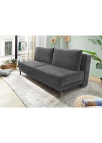 Jockenh&ouml;fer Schlafsofa JOCKENH&Ouml;FER GRUPPE "Maestro, B: 203 cm, Liegefl. 161x200 cm, Dauerschl&auml;fer", grau (grau 426, 09), B:203cm T:111cm, Korpus: 100% Polyester;Kissen: 100% Polyester, Sofas, Schlafsofa, mit Schlaffunktion & Bettkasten, Tonnentaschenfederkern