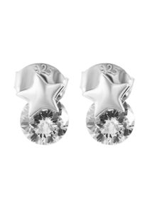 Adelia&acute;s Paar Ohrstecker ADELIA&acute;S "Damen Ohrringe &iquest; Ohrstecker aus 925 Silber mit Zirkonia", silber, Ohrringe, Damen, Silber 925 (Sterlingsilber), Paar Ohrstecker